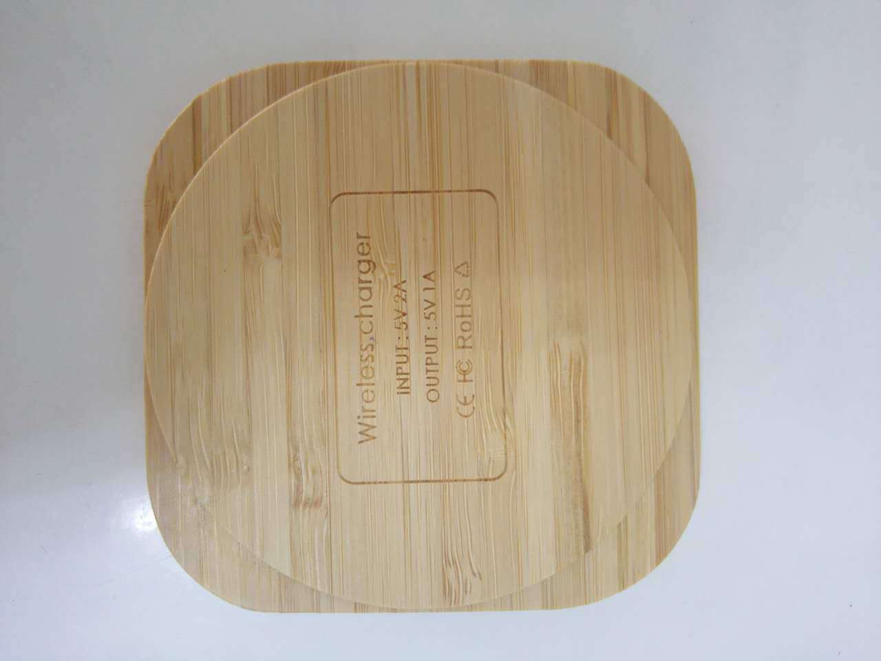 Wooden Bamboo Wireless Charger