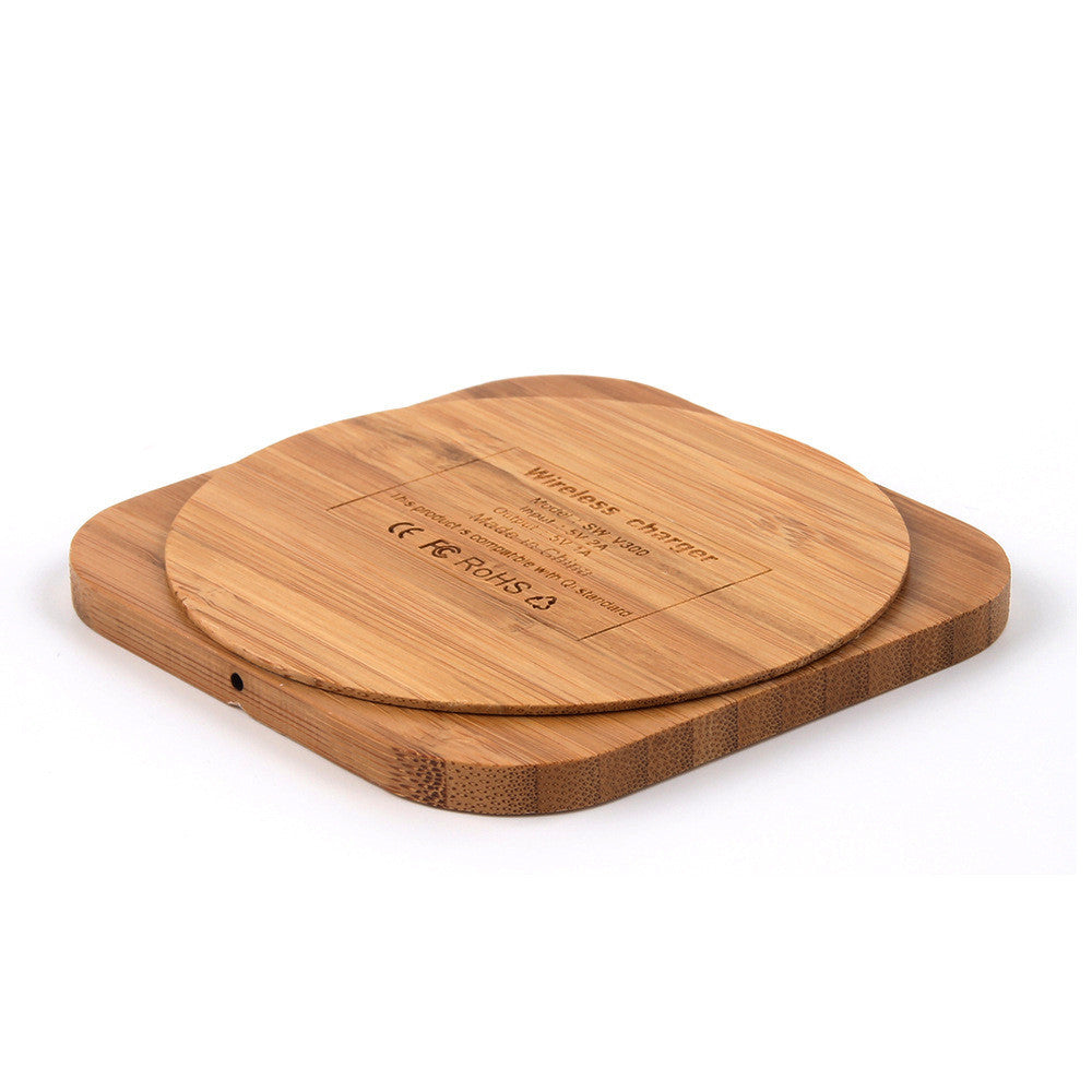 Wooden Bamboo Wireless Charger