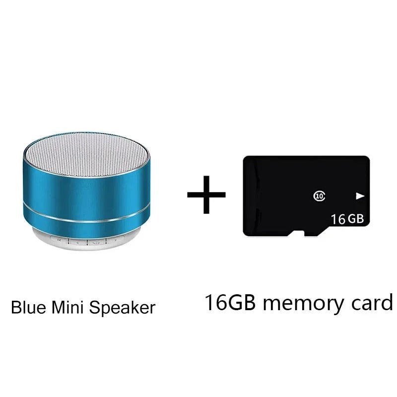 Portable A10 Wireless Bluetooth Mini Speaker Small Steel Cannon Subwoofer Colorful