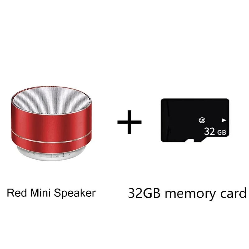 Portable A10 Wireless Bluetooth Mini Speaker Small Steel Cannon Subwoofer Colorful